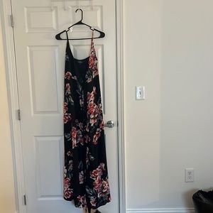 Lulu’s floral maxi dress
